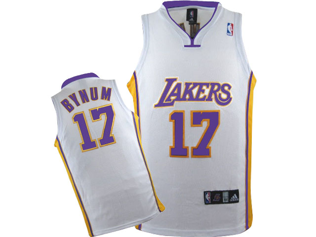 Brand NBA Los Angeles Lakers Andrew Bynum Swingman Alternate Adidas Jerseys